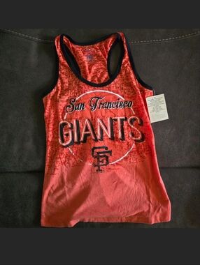 MLB Campus Lifestyle San Francisco Giants Womens Tank Top Multiple Sizes